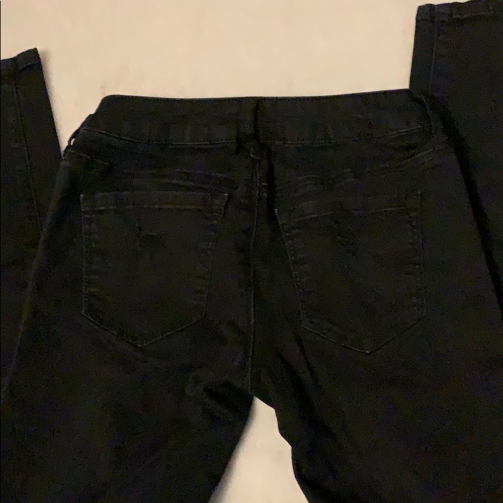 Empyre Tessa Shredded Black Skinny Jeans - Picture 3 of 3